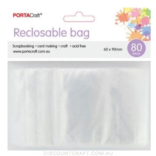 Resealable Bag 60x90mm 80pk