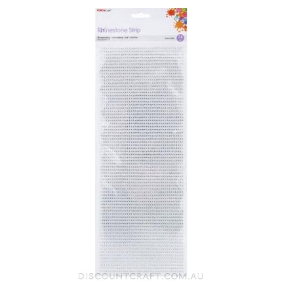 Rhinestone Sheet 2mm 74pk - Clear