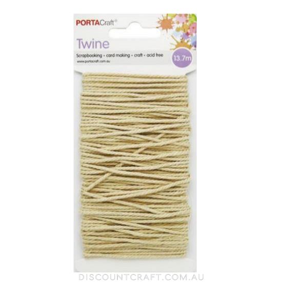 Twine 13.7m - Natural
