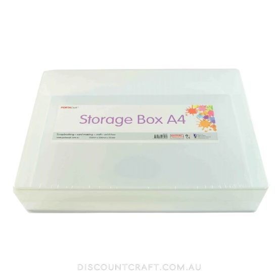 Craft Storage Box - A4 (216 x 304 x 55mm)