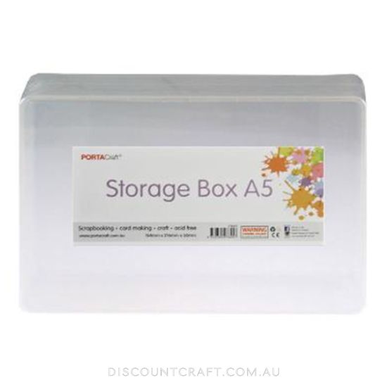 Craft Storage Box - A5 (154 x 216 x 50mm)