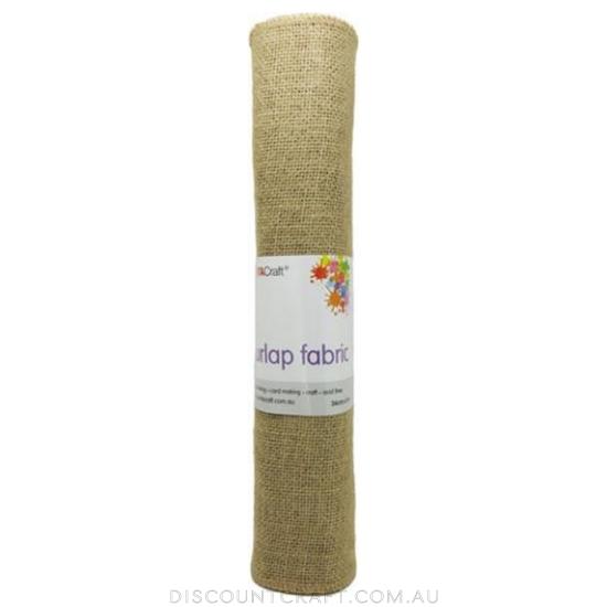 Burlap Fabric Roll 36cm x 3m