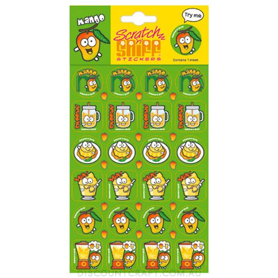 Scratch N Sniff Stickers Discount Craft