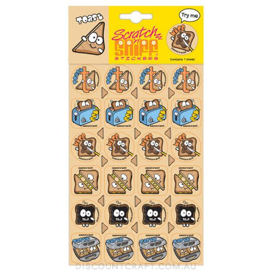 Scratch Mit Sticker Scratch n Sniff Stickers - Discount Craft