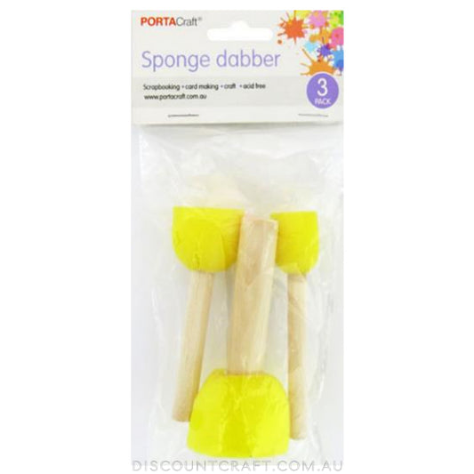 Sponge Dabbers 3pk