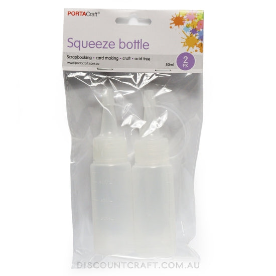 Squeeze Bottles 50ml 2pk