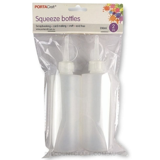 Mini Squeeze Bottles (2 Package) – The Craft Hut SCS