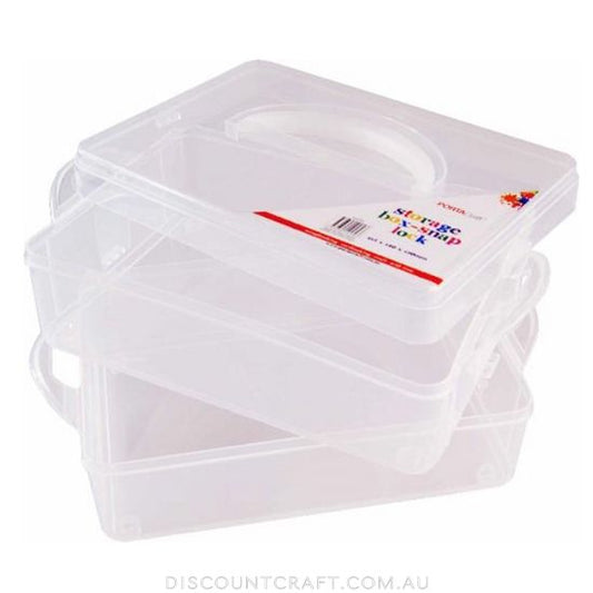 2 Tier Storage Snap Box
