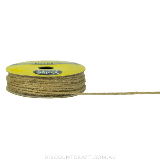 Jute Cord 2mm 13m - Brown