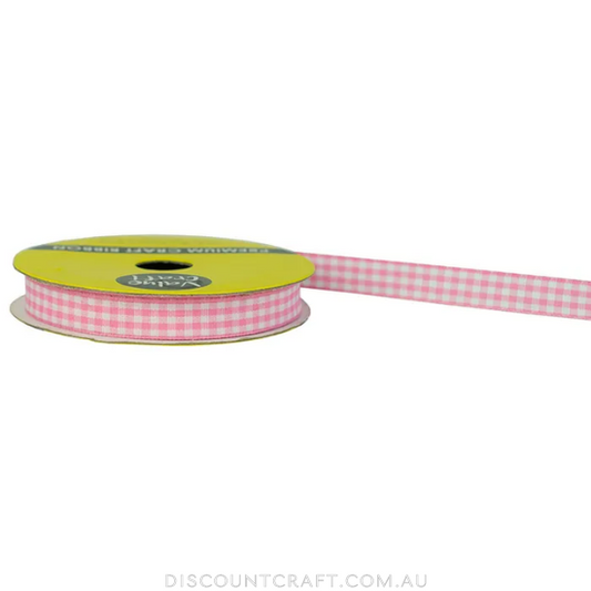 Gingham Ribbons - Discount Craft