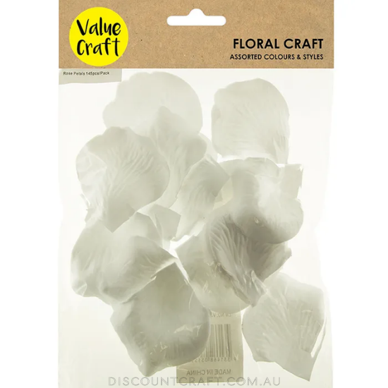 Rose Petals - White 145pk