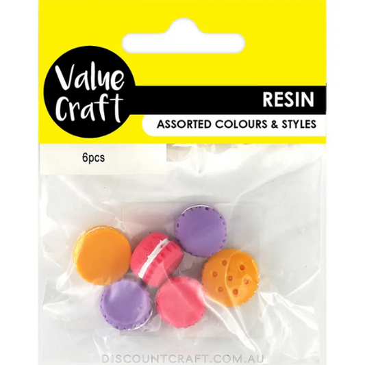 Resin Biscuits 6pk