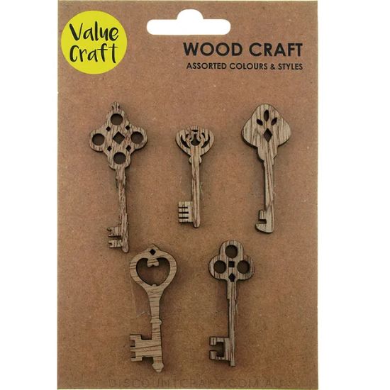 Wooden key clearance craft