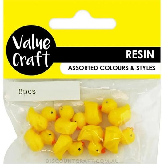 Resin Ducks 8pk