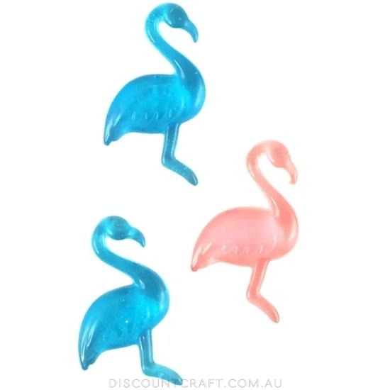 Resin Flamingos 4pk