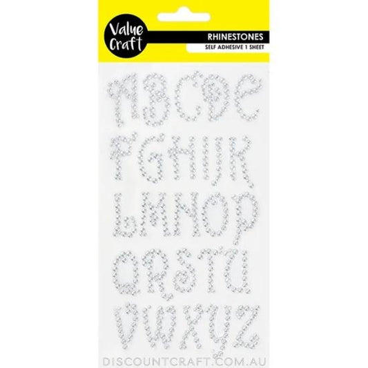 1sheet Glitter Gold Silver Alphabet Stickers Adhesive Letters
